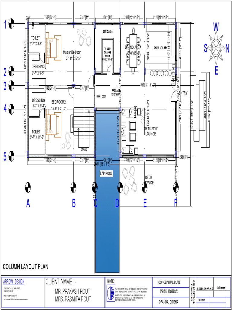 26 - 12 - 2020 - Odisha Farmhouse - Column - Layout PDF | PDF | Suburbs ...