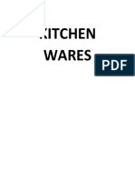 Kitchen Wares Prices