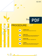 Procedure Text