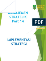 Implementasi Strategi Manajemen