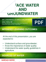 3b. SURFACE WATER, GROUNDWATER AND WATER QUALITY