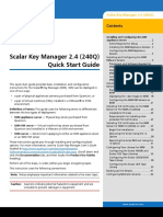 Scalar Key Manager 2.4 (240Q) Quick Start Guide