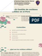 SEM 9 Gestión de Residuos Sólidos en El Perú - Milagros Nuñez PDF