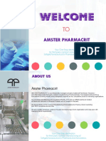Welcome: Amster Pharmacrit