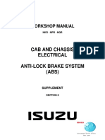 Cab and Chassis Electrical Anti-Lock Brake System (ABS) : Workshop Manual