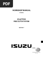 Clutch: Workshop Manual