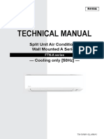 Non - Inverter Single Split - Technical Manual - FTN-A PDF