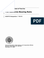 AASHTO T 193-10 The California Bearing Ratio