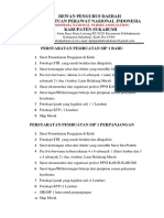 Perihal Persyaratan Perizinan PDF