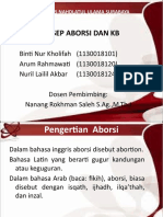 K11 - Konsep Aborsi Dan KB