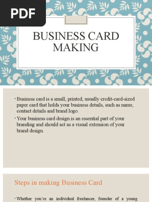 Business-card