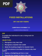 Fixed Installations: Dry and Wet Risers