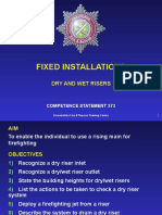 Fixed Installations: Dry and Wet Risers