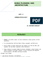Urban Ecology: Unit - V