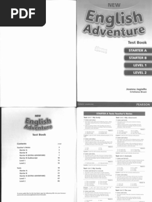 洋書 English Adventure Text&Note English Adventure Test Book PDF | PDF