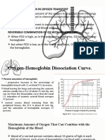 Role of Hemoglobin in Oxygen Transport