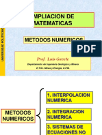 Tema 1 Interpolacion Numerica 2D PDF