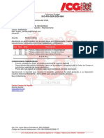 Cotización ICG-PU-GER-2020-084 Pintura para Pucallpa