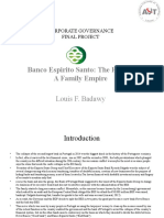 Banco Espirito Santo: The Fall of A Family Empire: Louis F. Badawy