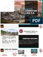 Producción y comercialización de cemento por Cementos Lima S.A