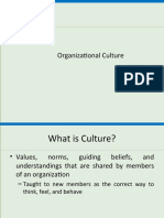Organization Culture Final Update - 18