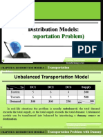 Unbalanced Transportation Problem