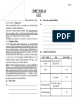 CHARITY IN ISLAM Zakat The Quran Says So Offer Salah Complete The Following Complete The Table