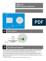 Gefl & Gefl-Ip Ceiling PIR Presence Detector: Dimensions