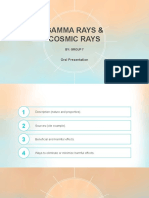 Gamma Rays & Cosmic Rays: Oral Presentation