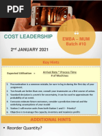 Class Presentation Day 2 BB - Cost Leadership