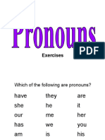 Ex. Pronoun 3