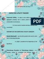 Expected Utility Theory