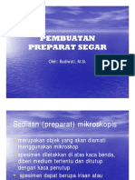 PEMBUATAN PREPARAT SEGAR (Materi Mikrotek)