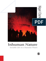 Nigel Clark Inhuman Nature Sociable Life On A Dynamic Planet 1 PDF