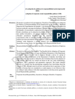 Beneficios Tributarios Por La Adopción de Políticas de Responsabilidad Social Empresarial - Leydi Cruz Botache (Colombia)