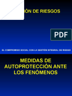 Autoprotección ante eventos