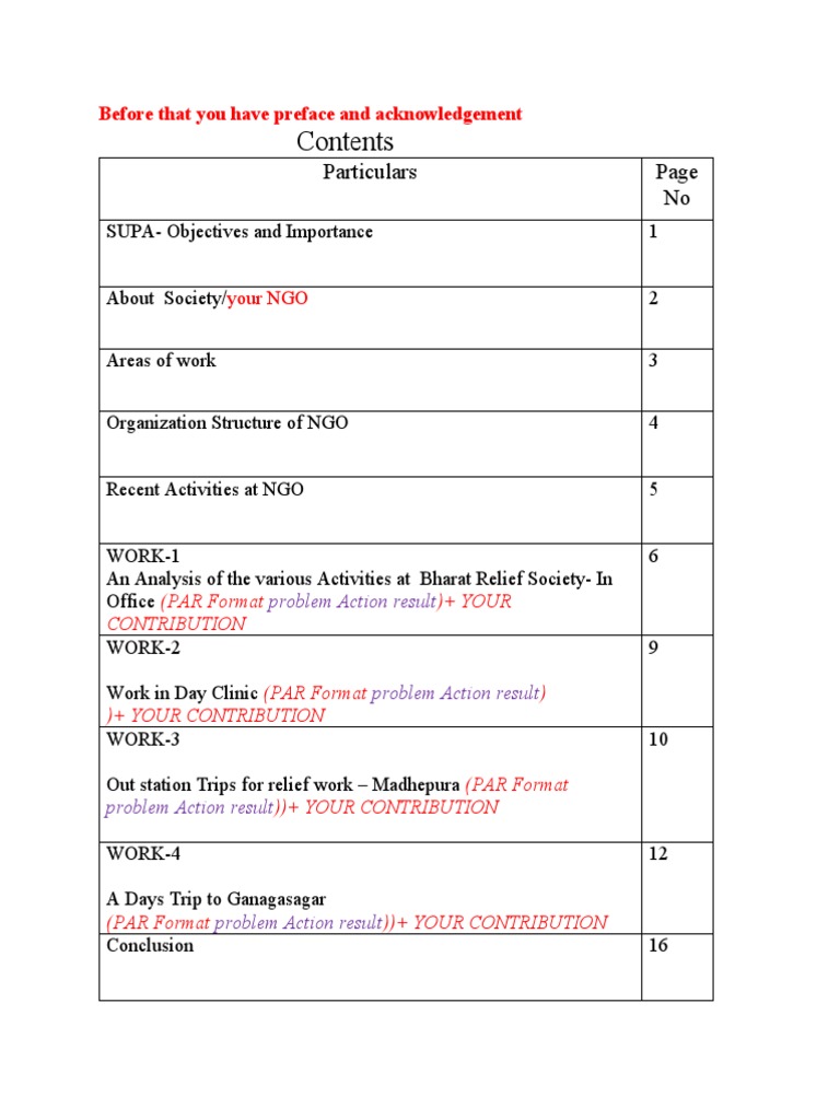 NGO Activities and Contributions Overview | PDF | Business