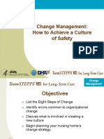 Change Management: How To Achieve A Culture of Safety