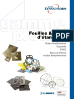Brochure Produits Er - Feuilles Et Joints Detancheite - 100317