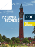 Explore your postgraduate options at the University of Birmingham