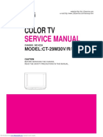 Color TV: Service Manual