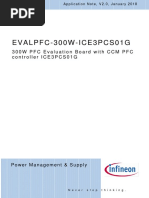 300W PFC Evaluation Board With CCM PFC Controller ICE3PCS01G