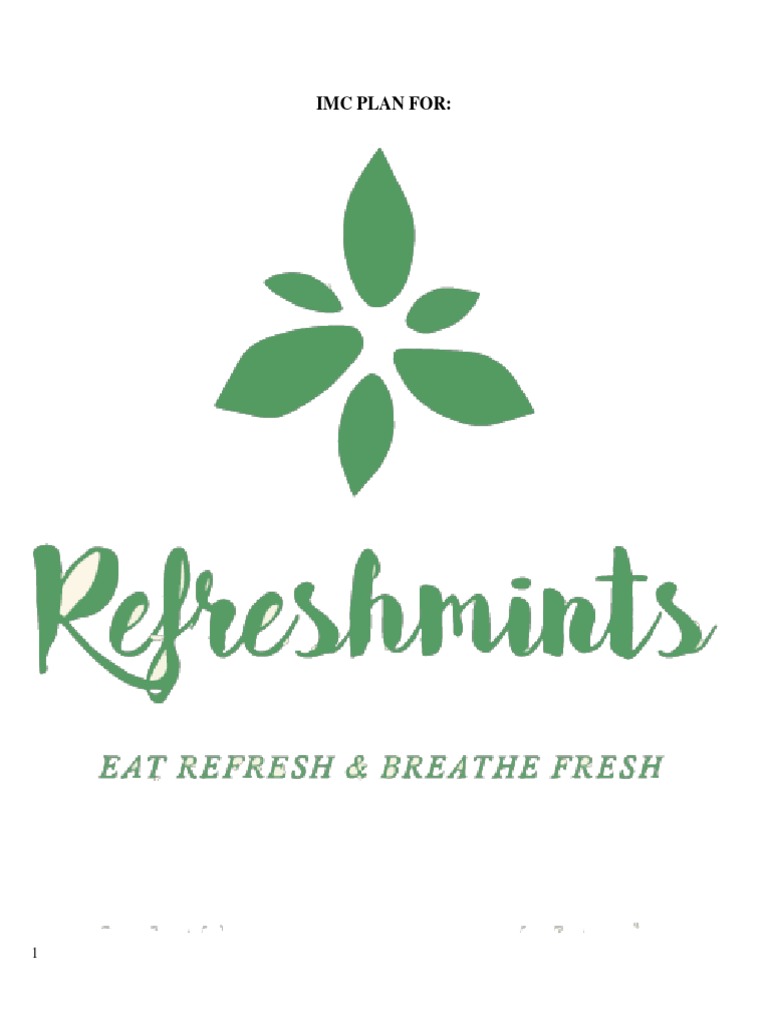 Refreshmints - Breathing Mints | PDF | Market Segmentation | Target ...