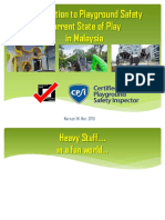 Introduction To Playground Safety Current State of Play in Malaysia