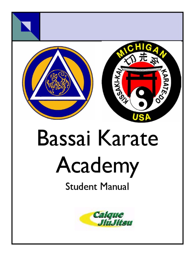 Students Manual | PDF | Shotokan | Karate