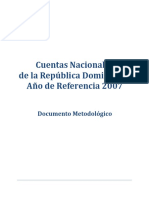 Cuentas Nacionales RD 2007 PDF