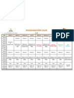 Programa Semana Misión Caleb 3.0