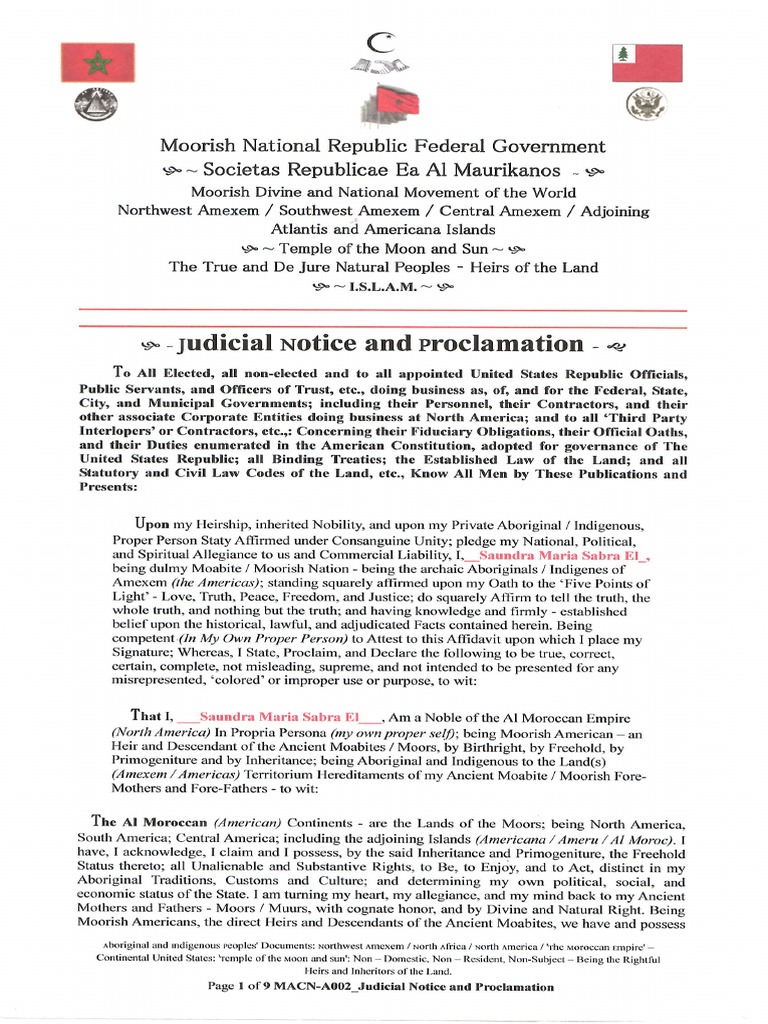 Judicial Notice and Proclamation | PDF
