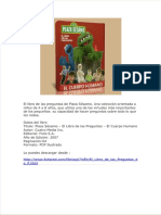 Vdocuments - MX - El Libro de Las Preguntas de Plaza Sesamo