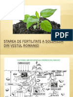 Curs 5+6 Starea de Fertilitate A Solurilor